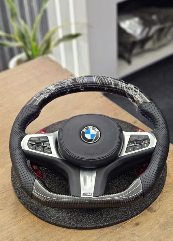 LED Steering Wheel for BMW 5 Series G30 Sport Car